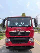 HOWO 4×2 ZOOMLION 8T Telescopic Boom Crane