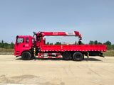 DongFeng Telescopic Boom Crane with Lift Axle For Sale