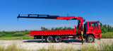 SHACMAN 6×4 12T Knuckle Boom Crane