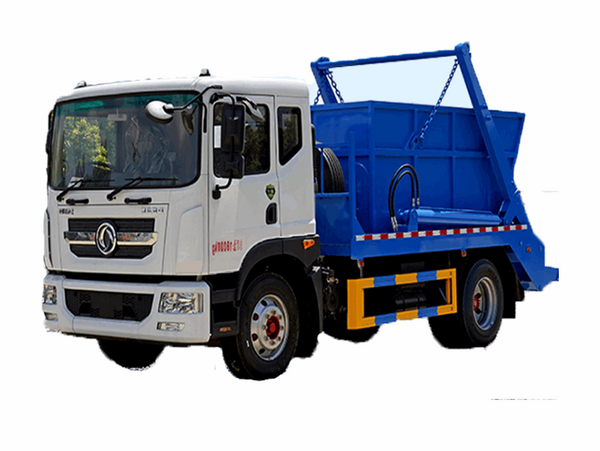 DongFeng 4X2 8000L Swing Arm Garbage Truck For Sale
