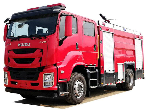 ISUZU 4X2  6500L Foam Fire Truck For Sale
