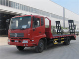 Dongfeng 10 Ton Flatbed Truck For Excavator Transport