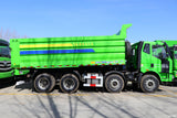 FAW Jiefang J6P 8x4 dump truck - full side view
