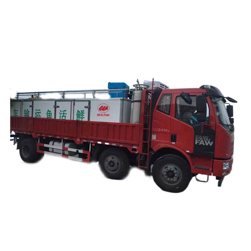 FAW 6*2 14CBM Fish Transport Truck For Sale