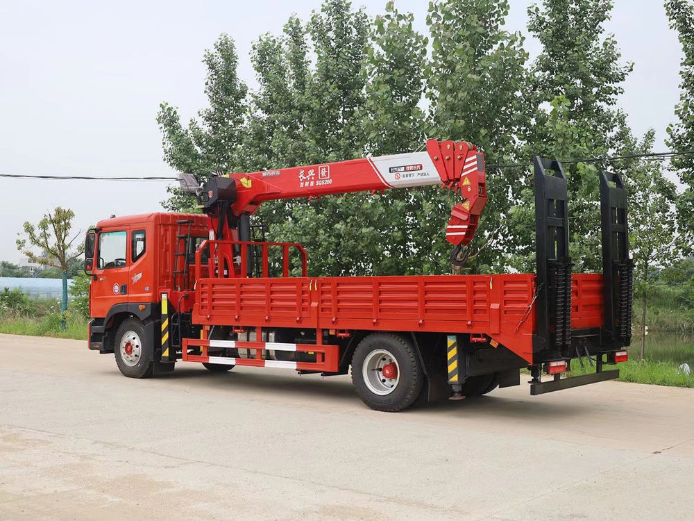 DongFeng E6  200HP Knuckle Boom Crane For Sale