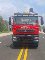 HOWO TX 8x4 Crane Truck with XCMG 14-Ton 5-Section Straight Boom Crane