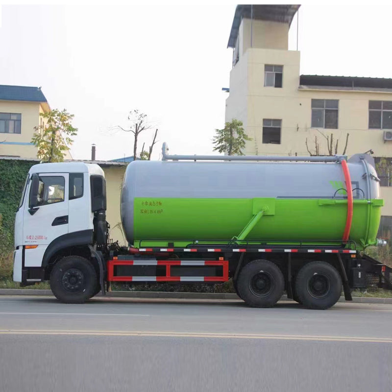 Dongfeng 18 Cubic- 22 Cubic 6x4 Sewage Suction Truck Vacuum Truck For Sale