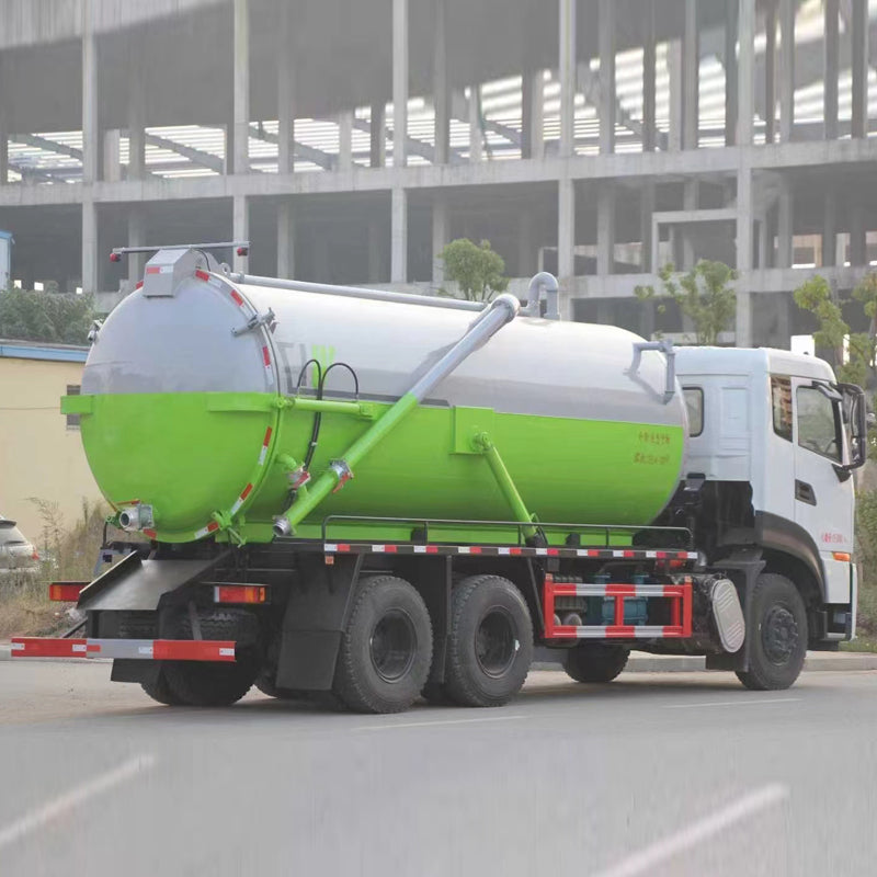 Dongfeng 18 Cubic- 22 Cubic 6x4 Sewage Suction Truck Vacuum Truck For Sale