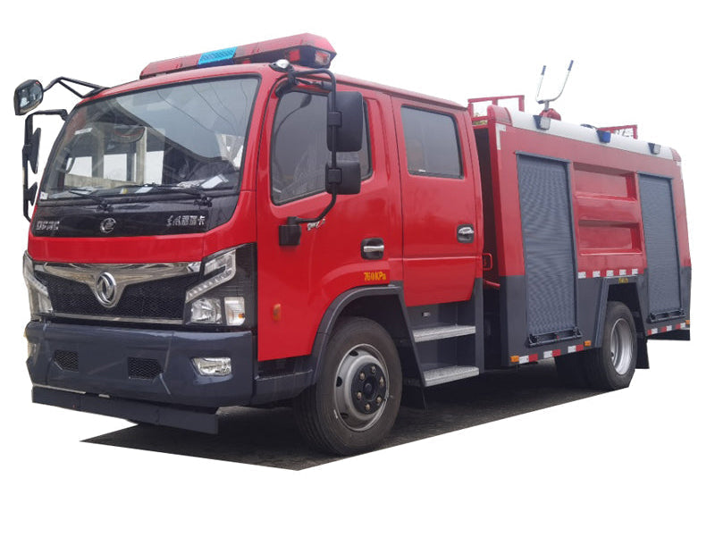 Dongfeng  4X2  5000L  Foam Fire truck For Sale