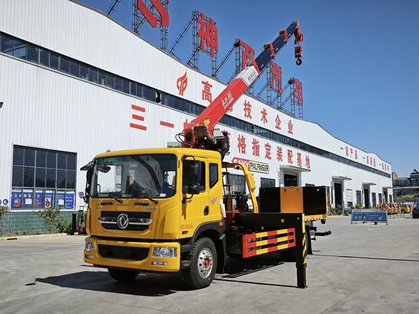 Dongfeng D9 Wrecker Truck with Crane & Flatbed