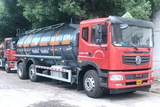 Dongfeng Huashen T5 220 HP 15.5 m³ Tank Truck for Corrosive Goods