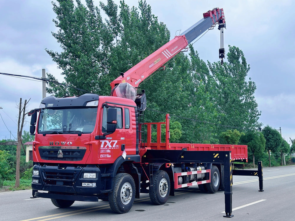 HOWO 8×4 16TSany Palfinger Telescopic Boom Crane