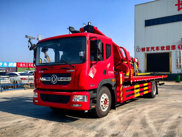DongFeng 8T Wrecker Truck with Crane For Sale
