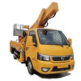 Dongfeng Tuyi 21 meters 4 x2 telescopic boom aerial operation vehicle