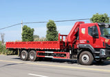 Dongfeng 6×4 10T Knuckle Boom Crane For Sale