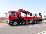 HOWO 8X4  25T  Knuckle Boom Crane For Sale