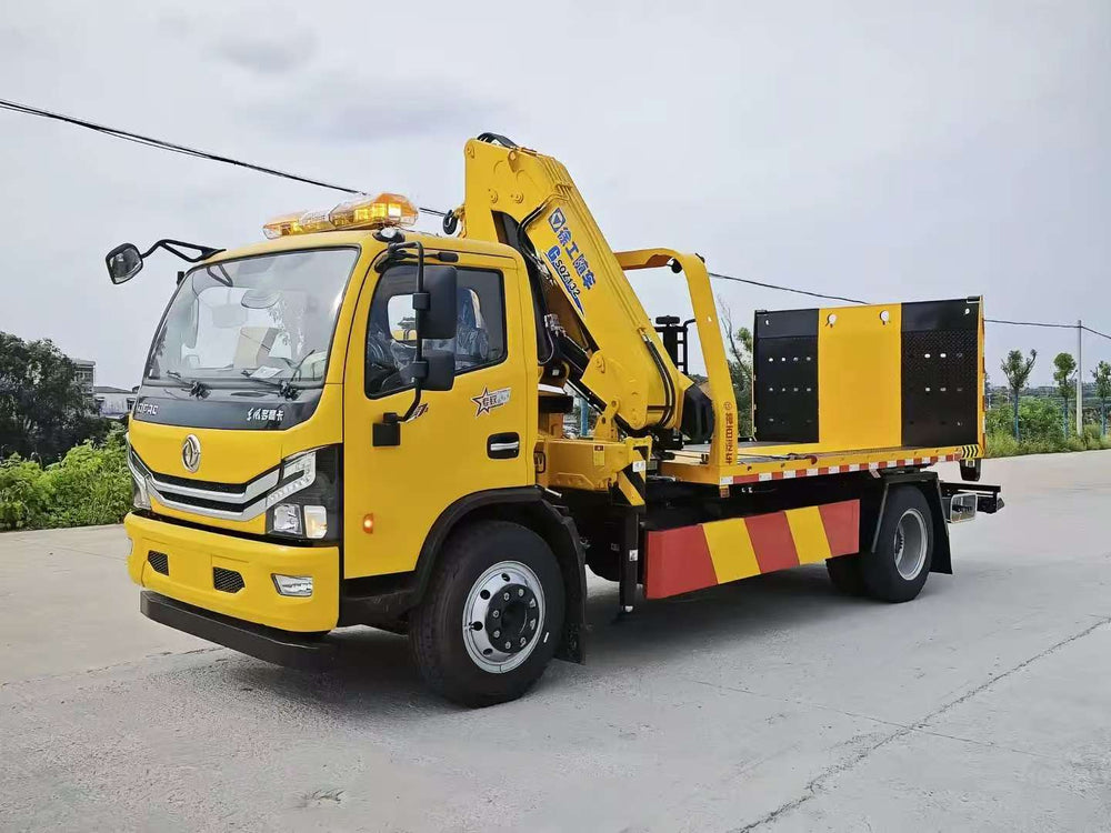 Dongfeng Wrecker Truck with Folding Arm Crane
