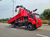 Dongfeng Truck-mounted Timber Grab Crane