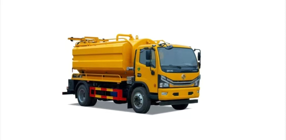 Dongfeng 10 Cubic Meter High-Pressure Washing and Sewage Suction Truck