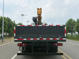 HOWO TX 6x4 Cargo Truck with XCMG 12-Ton 5-Section Straight Boom Crane