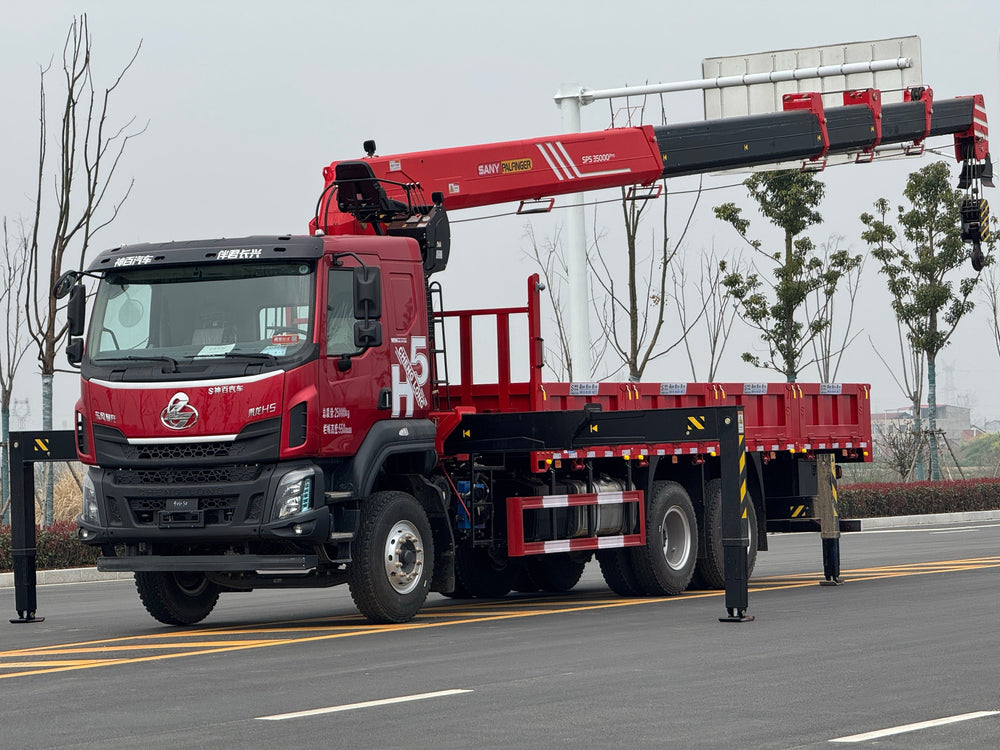 DongFeng 6×4 Palfinger Telescopic Boom Crane For Sale