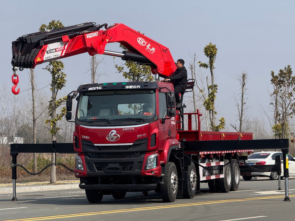 DongFeng 8T 350HP Knuckle Boom Crane