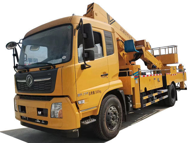 Dongfeng32 Meters 4 x2 Mobile Hydraulic Platform High Altitude Operation Truck For Sale