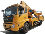 Dongfeng32 Meters 4 x2 Mobile Hydraulic Platform High Altitude Operation Truck For Sale