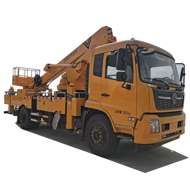 Dongfeng32 Meters 4 x2 Mobile Hydraulic Platform High Altitude Operation Truck For Sale