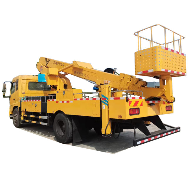 Dongfeng32 Meters 4 x2 Mobile Hydraulic Platform High Altitude Operation Truck For Sale
