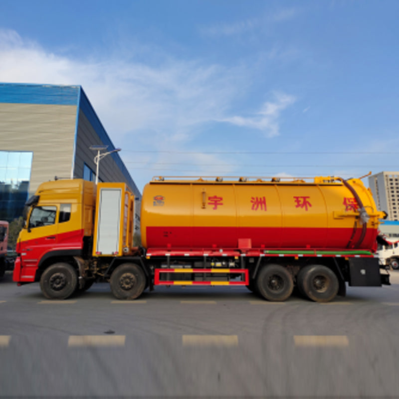Dongfeng 33000L 8x4 Sewage Suction Truck Vacuum Truck For Sale