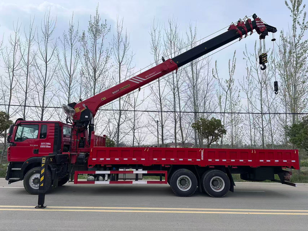 HOWO 14T 6section Telescopic Boom Crane