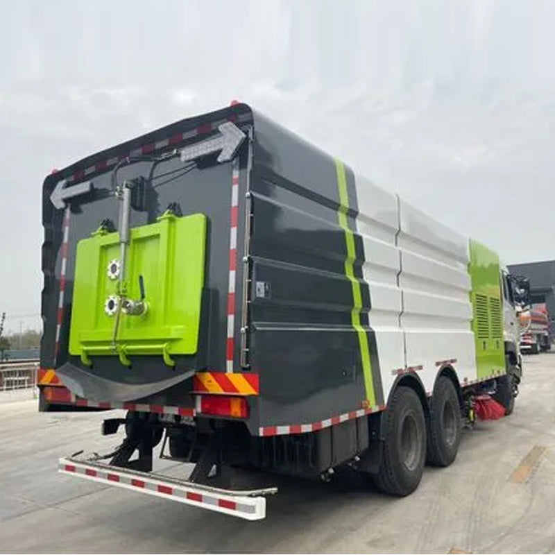 Dongfeng 6x4 Cleaning and Sweeping Car 10 Cubic Bins 12 Cubic Water tanks For Sale