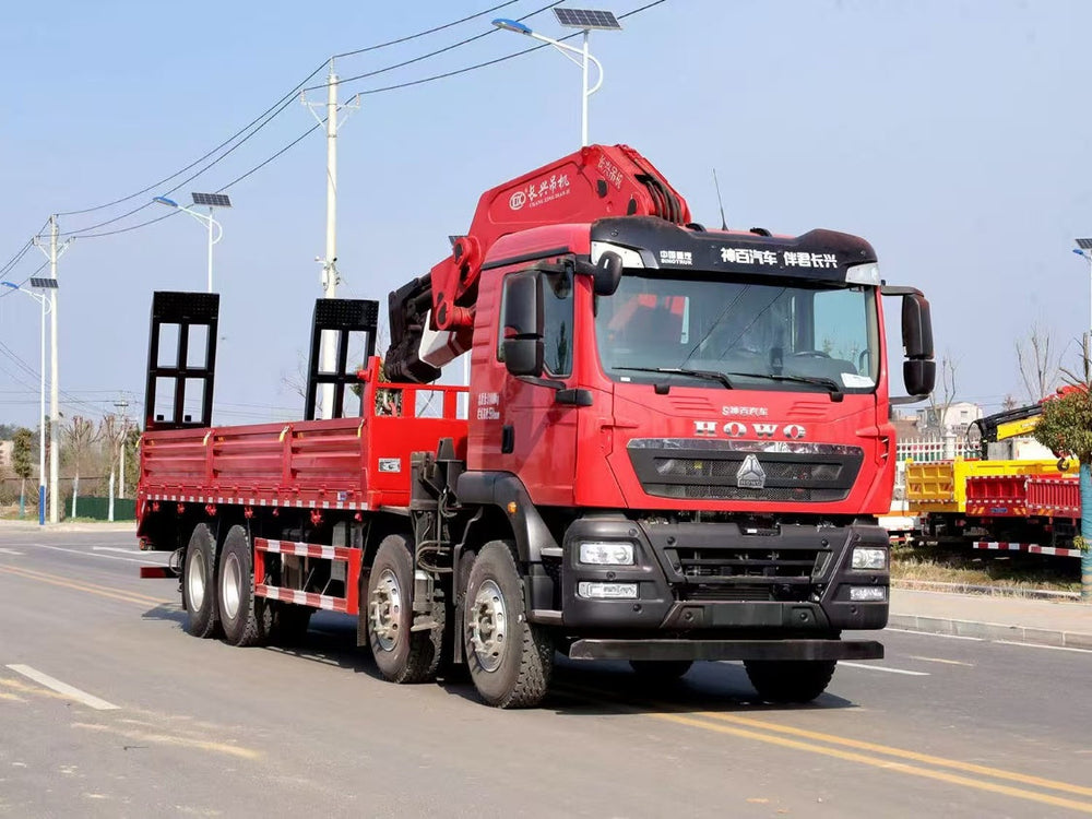 HOWO 350HP 10-40T Knuckle Boom Crane