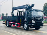 FAW 220HP  8-10T Telescopic Boom Crane  For Sale