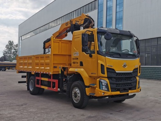 DongFeng 4×2  Knuckle Boom Crane For Sale