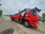 DongFeng Truck-mounted Grapple Crane with Tipper For Sale