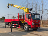 FAW 220HP  8-10T Telescopic Boom Crane  For Sale