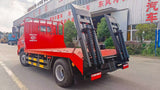 Dongfeng 4.2-meter flatbed truck with ladder