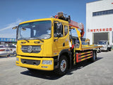 Dongfeng D9 Wrecker Truck with Crane & Flatbed