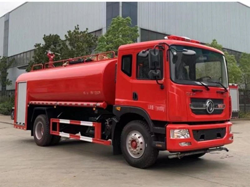 Dongfeng D9 12 CBM Water Tank Fire Truck