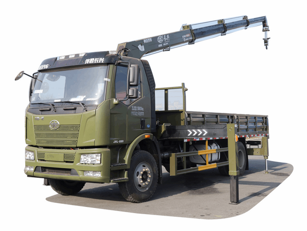 FAW 4x2 Truck Mounted Crane For Sale