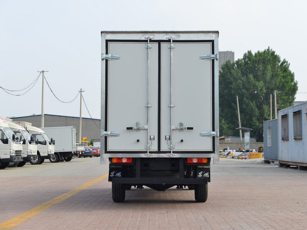 Dongfeng box truck - rear view