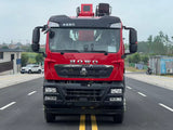 HOWO TX 8x4 380HP Crane Truck with Changxing 14-Ton 5-Section Straight Boom Crane
