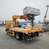 FAW GKS20 3-in-1 Aerial Work Platform With Crane For Sale