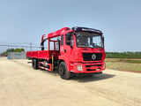 DongFeng Telescopic Boom Crane with Lift Axle For Sale