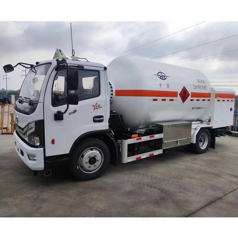 Dongfeng  4X2 10000L  LPG  Tanker For Sale