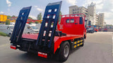 Dongfeng 4.2-meter flatbed truck with ladder