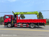 HOWO 4×2 ZOOMLION 8T Telescopic Boom Crane