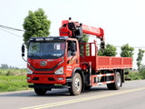 Custom FAW LHD4x2 Crane Truck | 8-10 Ton SANY/Changxing Boom | Mountain Edition 220HP For Sale
